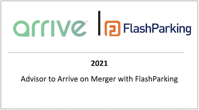 Advisor to Arrive on Merger with FlashParking