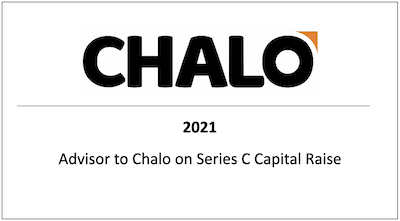 Advisor to Chalo on Series C Capital Raise