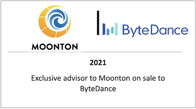 Exclusive advisor to Moonton on sale to ByteDance